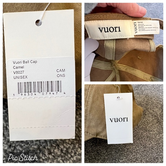 Vuori camel ball cap
